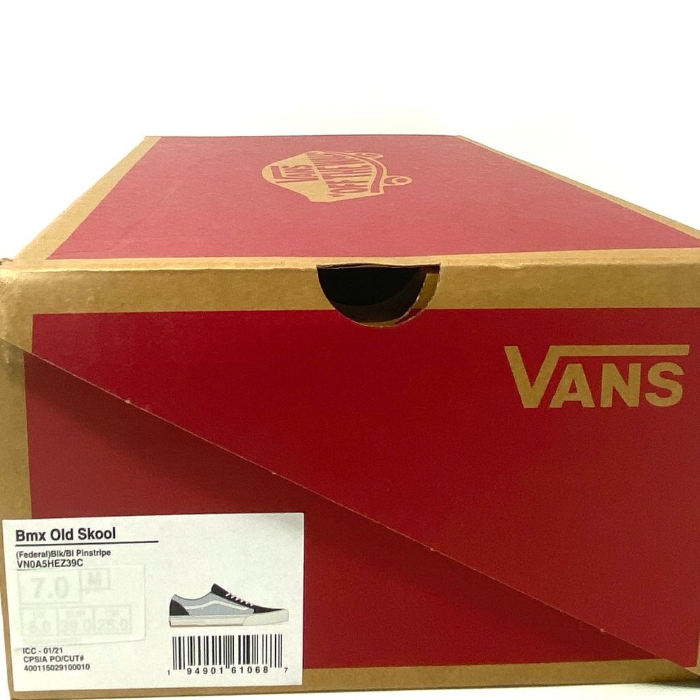 VANS BMX Old Skool Womens Federal Sneakers Low Top Canvas Suede Size VN0A5HEZ39C - Picture 10 of 11